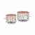 Hanah Home set klub stolova Ligna, atlantski bor / crni