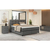 BOXSPRING KREVET CARMEN 180/200 cm , tamnosiva