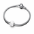 PANDORA steklena perla 793118C00, bela