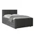 Livetastic BOXSPRING POSTELJA 140 cm  x 200 cm , les, kovina, umetna masa, tekstil antracit
