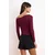 Trendyol Milla Ženska bluza, Bordo