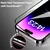 Kaljeno staklo Privacy Titanium za iPhone 14 Pro