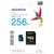 Micro SD Card 256GB AData + SD adapter AUSDX256GUICL10A1-RA1/ class 10