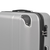 VIDAXL štiridelni komplet trdih potovalnih kovčkov, srebrn