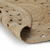 VIDAXL okrugli ukrasni pleteni tepih od jute (90cm)