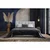 MID.YOU OBLAZINJENA POSTELJA 140 cm x 200 cm , les, tekstil, leseni material siva