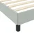 Krevet s opruga kutije Svijetlo siva 80 x 220 cm tkanina