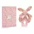 Plyšový zajačik na maznanie Bunny Comforter Pink Doudou et Compagnie v darčekovom balení ružový 29 cm od 0 mes DC4146