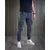 Denistar Muške pantalone 100-2708, Kargo, Tamno sive