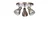 Opviq Luster 2592188, Sivi
