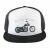 Kapa BLACK HEART - BOBBER - WHT - 9787
