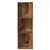 Kutni ormar staro drvo 33x33x100 cm konstruirano drvo