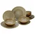 Creatable Jedilni Servis Reactive Nostalgic Cognac, 12-Delni