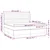 vidaXL Box spring postelja z vzmetnico LED sv. siva 200x200 cm blago