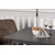 Venture Design Jedilna miza in stol komplet Tempe in Tomorrow 75x80x80 cm črno rjava