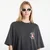 Majice REPRESENT 247 Torch Crop Tee UNISEX Washed Black L