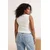 Trendyol Curve Ženska majica TBBSS26CV00004, Krem