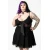 TOP moška - Yuna Ribbon Mesh - KILLSTAR - KSRA005084
