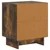 vidaXL Nočna omarica 2 pcs Dimljen hrast 43 x 34,5 x 50 cm