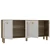 HANAH HOME Komoda Simple KX180 Bohem Sapphire Oak White
