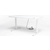 YAASA električno nastavljiva pisalna miza Desk Light, bela, 138x74 cm