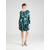 DKNY Obleka modra/zelena/črna/bela