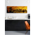 Opviq Slika na platnu sa LED osvetljenjem 30x90cm