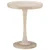 Vidaxl Stranska mizica O 60x75 cm trden mangov les