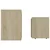 Set stolića za kavu boja hrasta 48x30x45 cm konstruirano drvo
