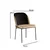 Hanah Home Set stolica DR-145 V4, 78x61x102 cm, 4 komada, Crne