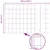 Euro ograda Siva 0.8 x 10 m Željezo prekriveno PVC-om