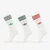 Nogavice adidas 3S High Cr S 3P Off White/ Off White/ Off White S