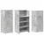 Recepcijski stol 135x50x103,5 cm konstruiranog drva