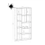 Hanah Home Polica 75x170x18cm Hrast