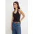 Trendyol Milla Ženska bluza, Crna