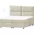 Boxspring postelja Rico - 140x200 cm - tkanine Cloud