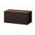 Hanah Home Kutija za odlaganje Florya, 90x45.5x45 cm, Crna