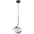 Brilagi - Luster na sajli 1xE27/60W/230V crna/zadimljena siva