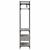 Ormar s ladicama sivi hrast 89x39x184,5 cm konstruirano drvo