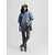 KARL LAGERFELD JEANS Bluza modra/bela