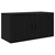 Zidni TV ormar set Zidne 3 pcs Crni hrast 80 x 34,5 x 40 cm