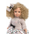 Llorens 53549 ELENA - realistična lutka z ohišjem iz mehkega blaga - 35 cm