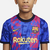Nike FC BARCELONA 2021/22 STADIUM THIRD SOCCER JERSEY, dječji nogometni dres, plava DB6241