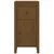 Vidaxl Komoda 2 kosa medeno rjava 40x35x80 cm trdna borovina