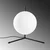Opviq Stona lampa Luminar-14170, 28x40x36 cm, IP20, Crna