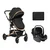 Kikka Boo Kolica Amaia Black premium set 2in1 sa auto sedištem I-Size
