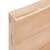 Kupaonska radna ploča svjetlosmeđa 60x50x(2-6) cm masivno drvo