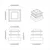 Završne kapice 10909 pcs Crna 15 x 15 x 15 mm PP