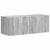 TV zidni ormar Zidne 2 pcs Siva Sonoma 39 x 31 x 29,5 cm