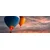 Slika prelet balonov nad gorami - 90x30